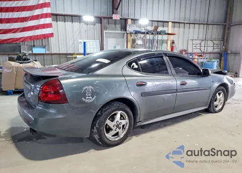 2004 Pontiac Grand Prix Gt2 z USA, uszkodzony, nr VIN 2G2WS522941291435